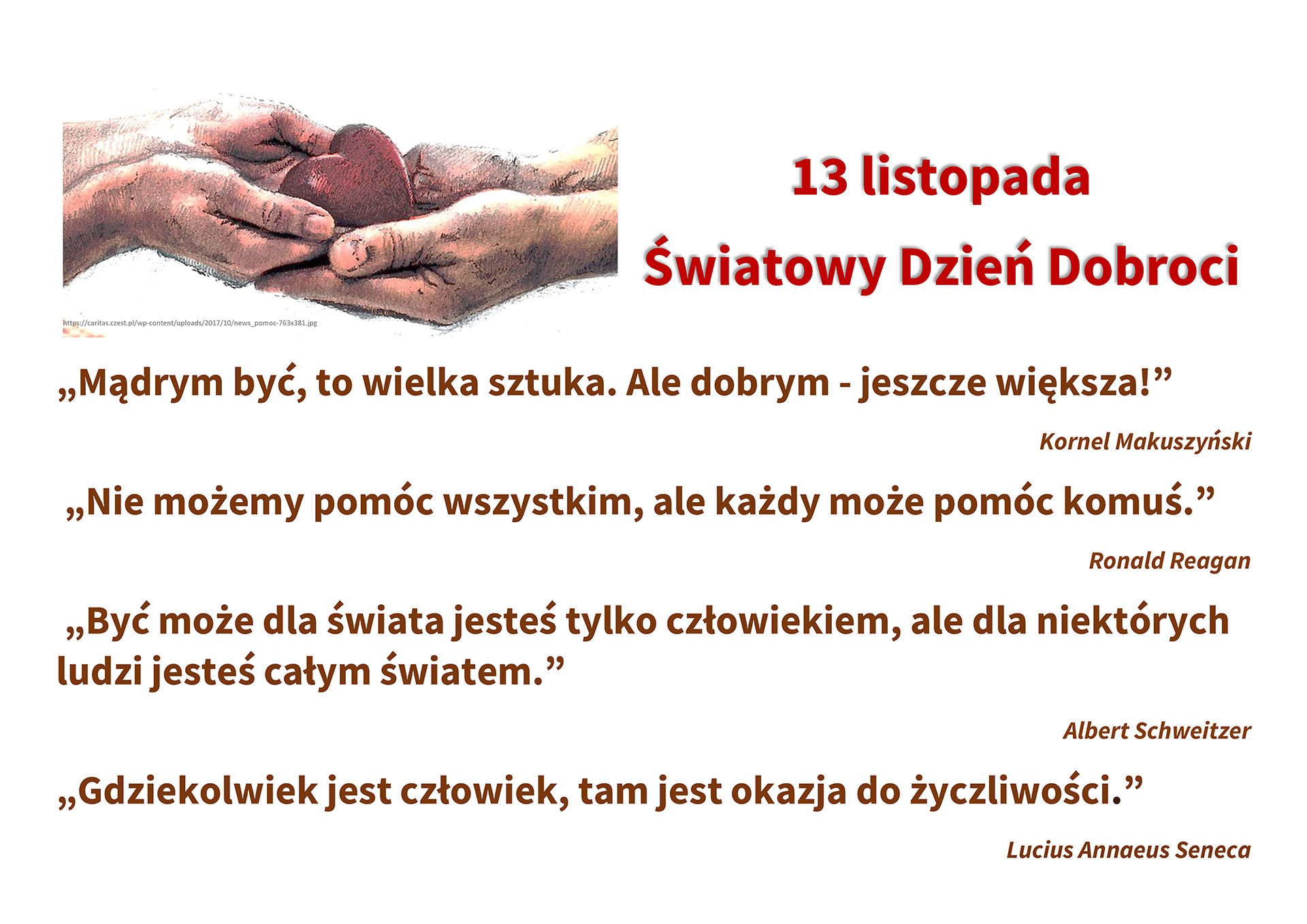 Swiatowy Dzien Dobroci 13.11