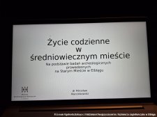 2024.11.22 - Życie w średniowiecznym Elblągu